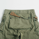 Military trouser Men Vintage Slim & Straight Fitting Casual Pants