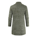 Casual Sweater Mens Long Cardigans Men Knitted Sweater Jackets Male Slim Cardigan Mens Knit Winter Coats Solid Cardigans