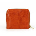 Short Wallet Male Genuine Leather Luxury Wrinkled Credit Card Purses