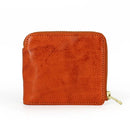 Short Wallet Male Genuine Leather Luxury Wrinkled Credit Card Purses