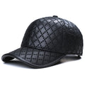 Black patterned baseball cap on a white background, Obroi