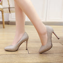 Luxury Gold Silver Heels Women Pumps Shoes Platform Wedding