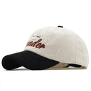 Spring Women Corduroy Hats For Women Snapback Hat Female