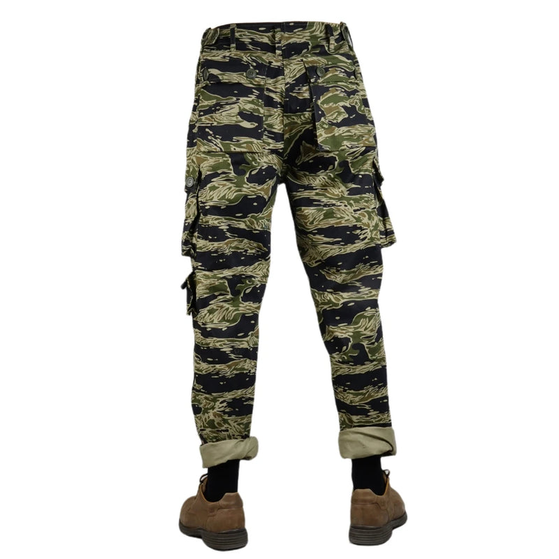 Army Tiger Pattern Tiger Spot Camouflage Trousers Pants