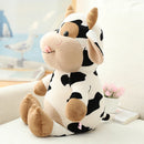 Plush Cute Cattle Plush Stuffed Animals Cattle Soft Doll Toys Birthday Gift