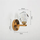 Modern Crystal Wall Lamps Nordic Lamp Decor diamond Wall Lights Fixtures