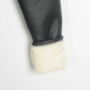 Women Winter Pants Skinny Thick Lamb Wool Fur Warm Faux Leather Solid Streetwear Clothes