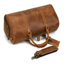 Leather Handbag For Men Genuine Leather Travel Duffle Travelling Male Shoulder Laptop Bags Real Luggage Bags