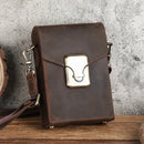 Leather Small Crossbody Bag Casual Men Shoulder Bags Luxury Purse Male Leather