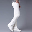 Men Casual Pants Micro Flare Pants Corduroy Pants Slim Classic Designer