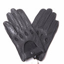 Gloves Male Real Leather Locomotive Driving Gloves Men Bent fingers Design More Comfortable