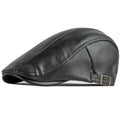 Berets Leather Beret Caps Autumn Winter Hats for Men Flat Cap Male Female Beret Hats