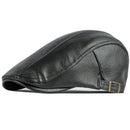 Berets Leather Beret Caps Autumn Winter Hats for Men Flat Cap Male Female Beret Hats
