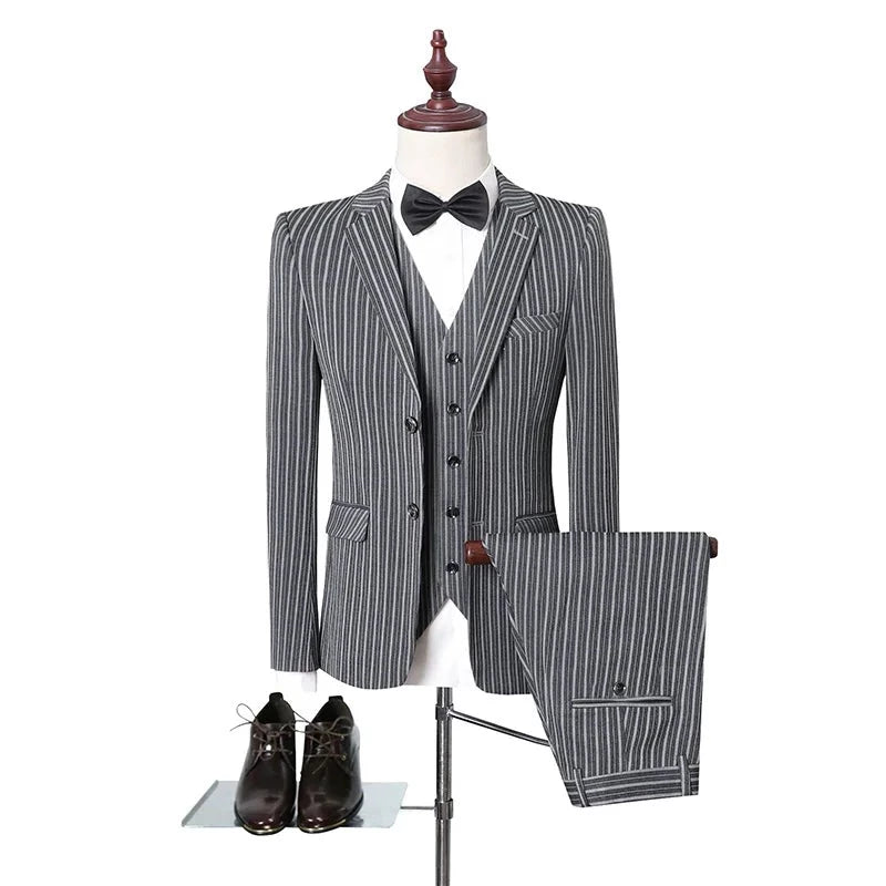 Suits Men Slim Fit Formal Suit Male Formal Wear