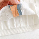 Summer Baby Girl Baby Boy Cardigan Sunscreen Air-conditioning Shirt Jacket Long-sleeved Knitted Jacket