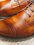 Vintage Men's Casual shoes Genuine Leather Man Tooling shoes Male British shoes Retro Trendy