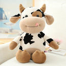 Plush Cute Cattle Plush Stuffed Animals Cattle Soft Doll Toys Birthday Gift