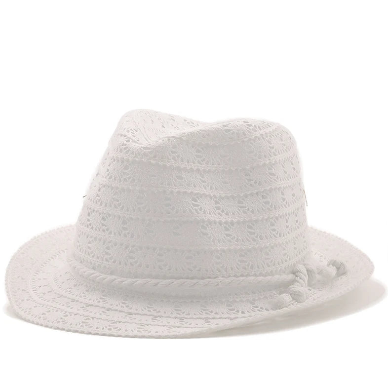 Summer Hollow Sun Hats Sweet Tassel Balls hats Girls Beach Panama Hats Fedoras
