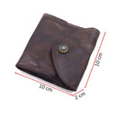 Men Wallets Credit Card Holder Trifold Mini Coin Purse Billfold Wallet