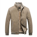 Autumn Men Jackets  Casual Vintage Warm Coats Fleece Winter Jacket Men