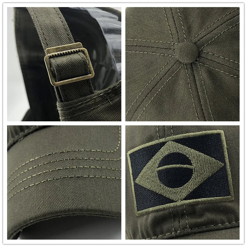 Tactical Baseball Cap Men Summer Sun Protection Snapback Cap Male Casual Golf Baseball Hat