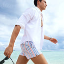 Men Stripe Shorts Summer Shorts Men Hot Beach Shorts Men Board Shorts