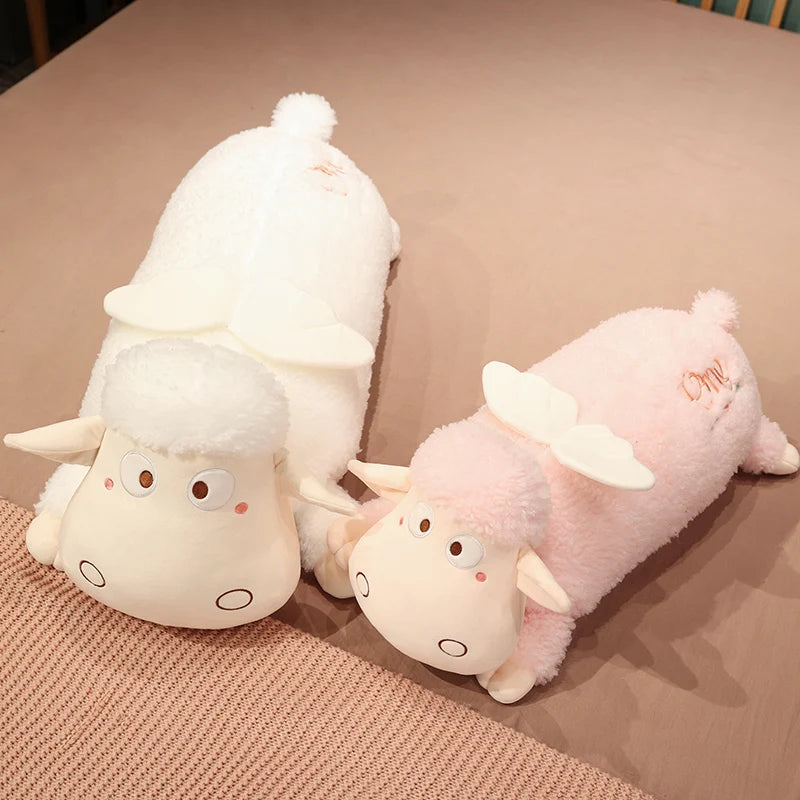 Sheep Plush Toys Creative Animal Sheep Plush Long Sleep Pillow Nice Gift for Children Kids