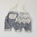 Twin Boy Girls Newborn Props White Lace Decoration Overalls Photo Shoot Studio Accessories Baby Pants