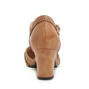 British style buckle pumps women elegant Embossing process footwear