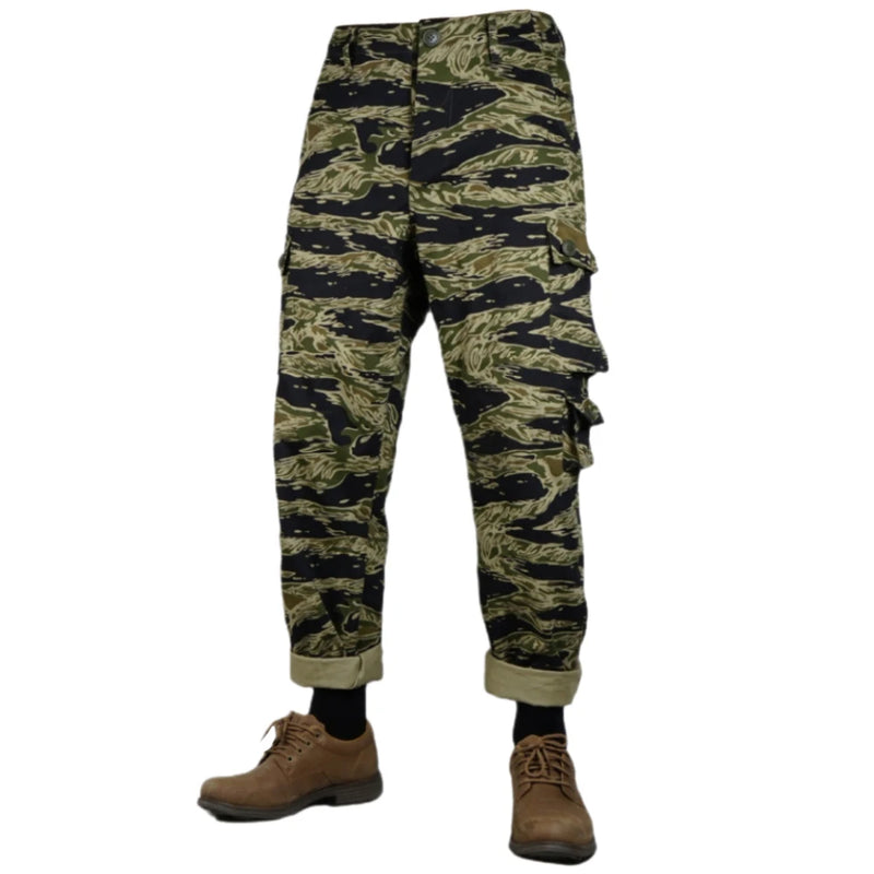 Army Tiger Pattern Tiger Spot Camouflage Trousers Pants