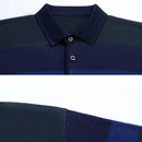 Liseaven men's T shirt turn-down collar basic color short Sleeve Slim T-shirts tee shirt for men