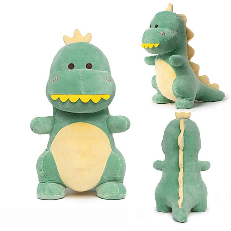 30/40/50CM Lovely Dinosaur Plush Toys Soft Cartoon Stuffed Animal Dolls toy for Kids Baby Hug Doll Sleep Pillow Home Decor