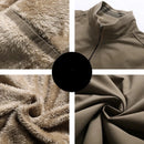 Autumn Men Jackets  Casual Vintage Warm Coats Fleece Winter Jacket Men