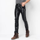 Men's Leather Pants Leather Motorcycle Pants Genuine Autumn And Winter
