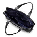 Soft Leather Unisex Solid Waterproof Laptop Computer Bag Briefcase Sleeve Case Bag