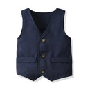 Winter Arrival Classic Fashion Boy's Woolen Coat Suit  Birthday Party Clothing