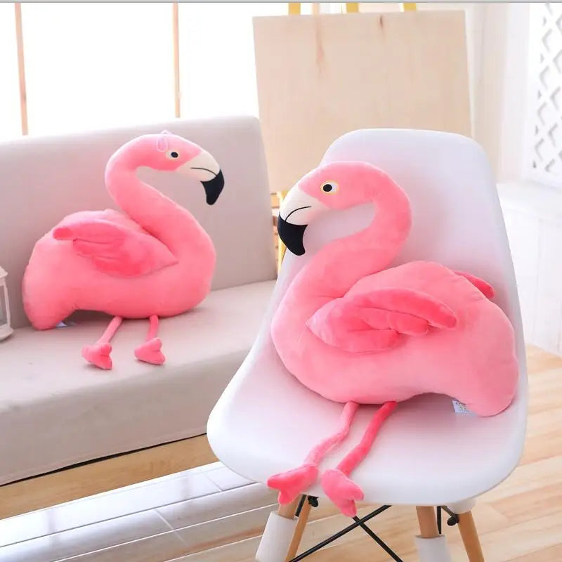 Cute Soft Flamingo Simulation Bird Plush Toy Girl Birthday Gift Home Decoration