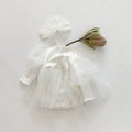 New Spring Baby Bodysuits Girls Mesh Skirt Toddler Cute Lace One Piece Girls Clothes