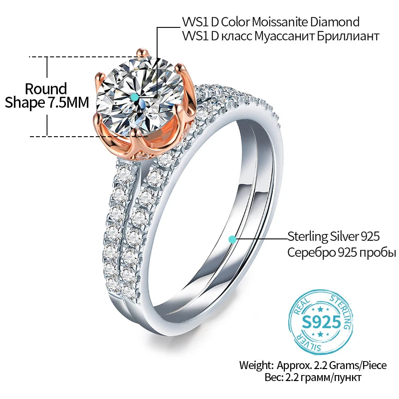 Diamond Engagement Ring Solitaire Hearts and Arrows Ring