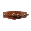 Leather Waist Women Belt Pin Buckle Vintage Wide Luxury Ladies Accessories for Dress