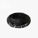 Classic Black Beret Hat Women Casual Rock Belt Ribbon Painter Hat Chic Streetwear Artist French Cap