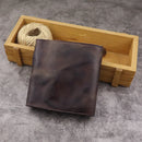 Men Wallets Credit Card Holder Trifold Mini Coin Purse Billfold Wallet