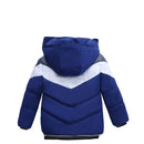 Kids Baby Outerwear Thick Warm Children Down Jacket Children Long Sleeve Hooded Jackets For Boys