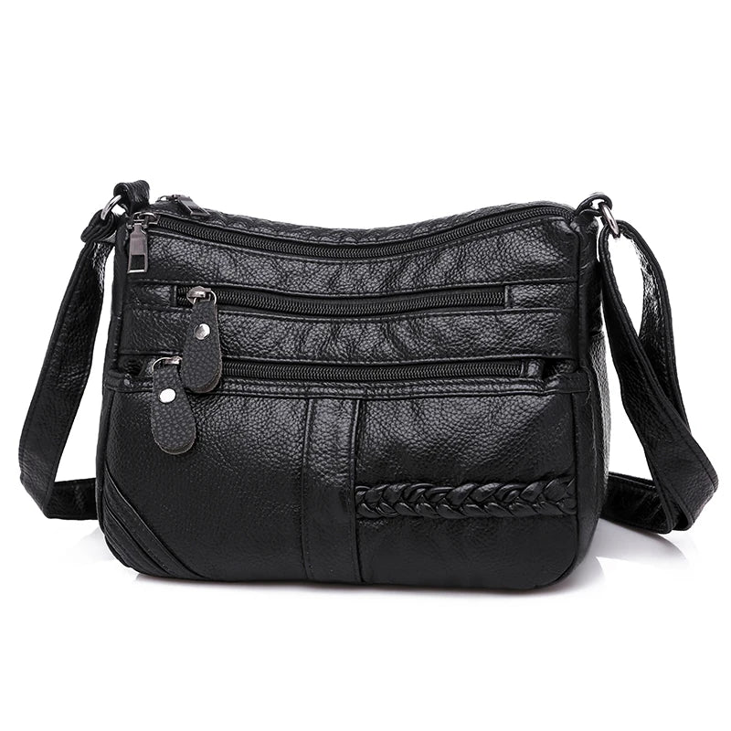 Women Bag Soft Leather Shoulder Bag  Crossbody Bag Quality Small Bag Handbag Purses