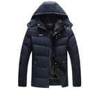 Men Parka Thick Winter Coat Warm Hooded Windpoof Outwear Men Clothing