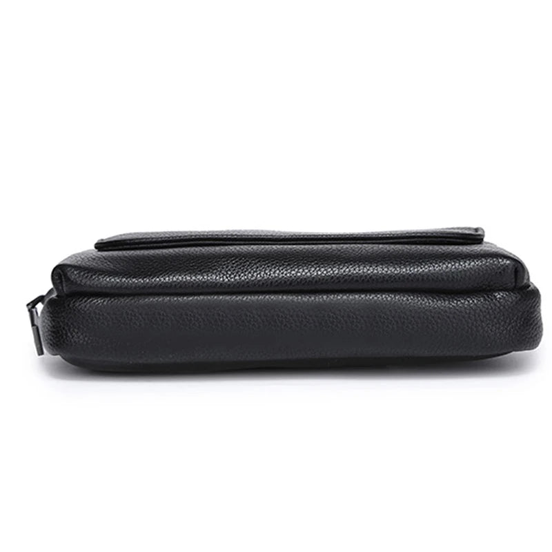 Women Waist Bag Leather Fanny Pack Double Pocket Waist Pack for Women