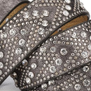 Rivet Luxury Designer Punk Set Auger Belts Women Female Genuine Real Leather Waist Handmade Strap for Jeans