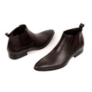 Men Ankle Boots Genuine Leather Comfortable Men Dress Shoes Chelsea Boots