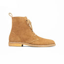 Classical Chelsea Boots British Style Handmade Leather Boots Casual Wedding Platform Men Shoe