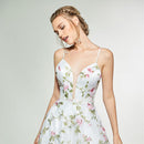 Elegant wedding dress a line floor length simple bridal gowns wedding dress